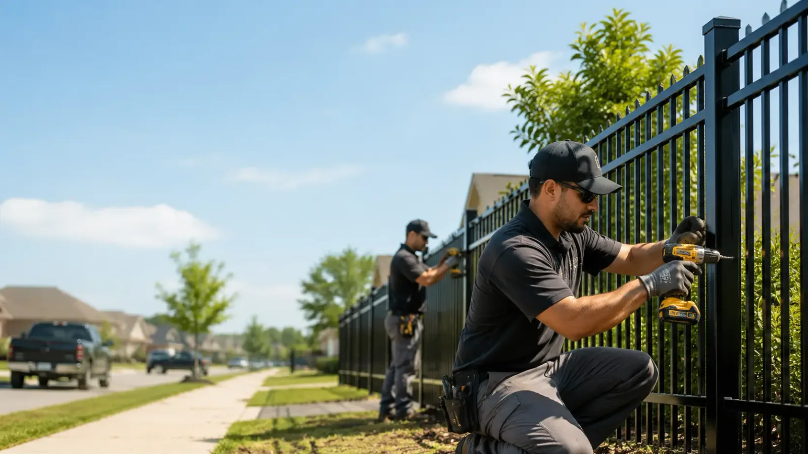 Metal Fence Installation in Los Fresnos, TX